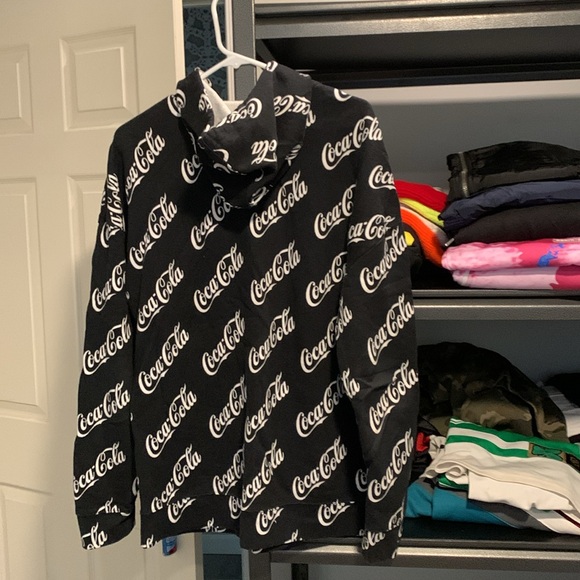 Pacsun mens Coca-Cola hoodie - Picture 3 of 3